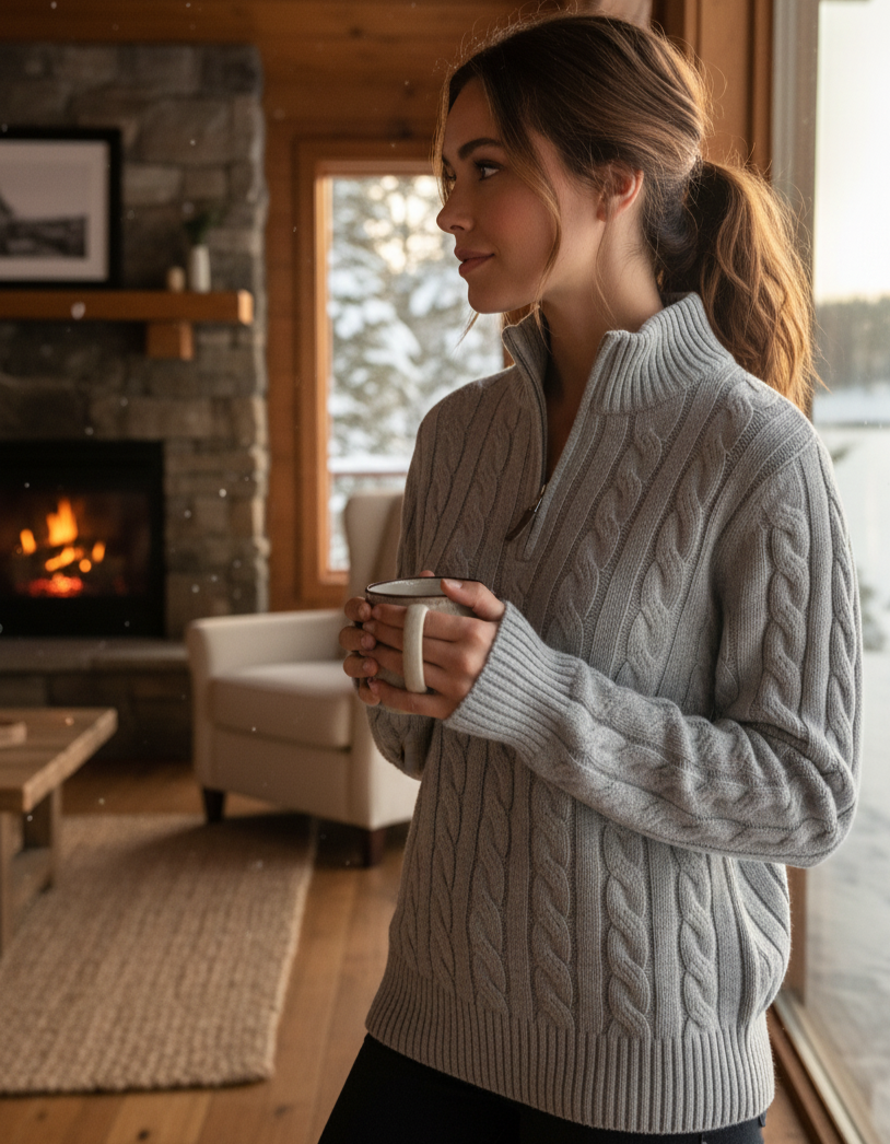 Women's Verbier Half Zip Sweater